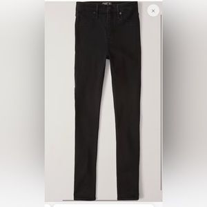 Abercrombie & Fitch Black Ultra High Rise Jean Legging Sz 26/2